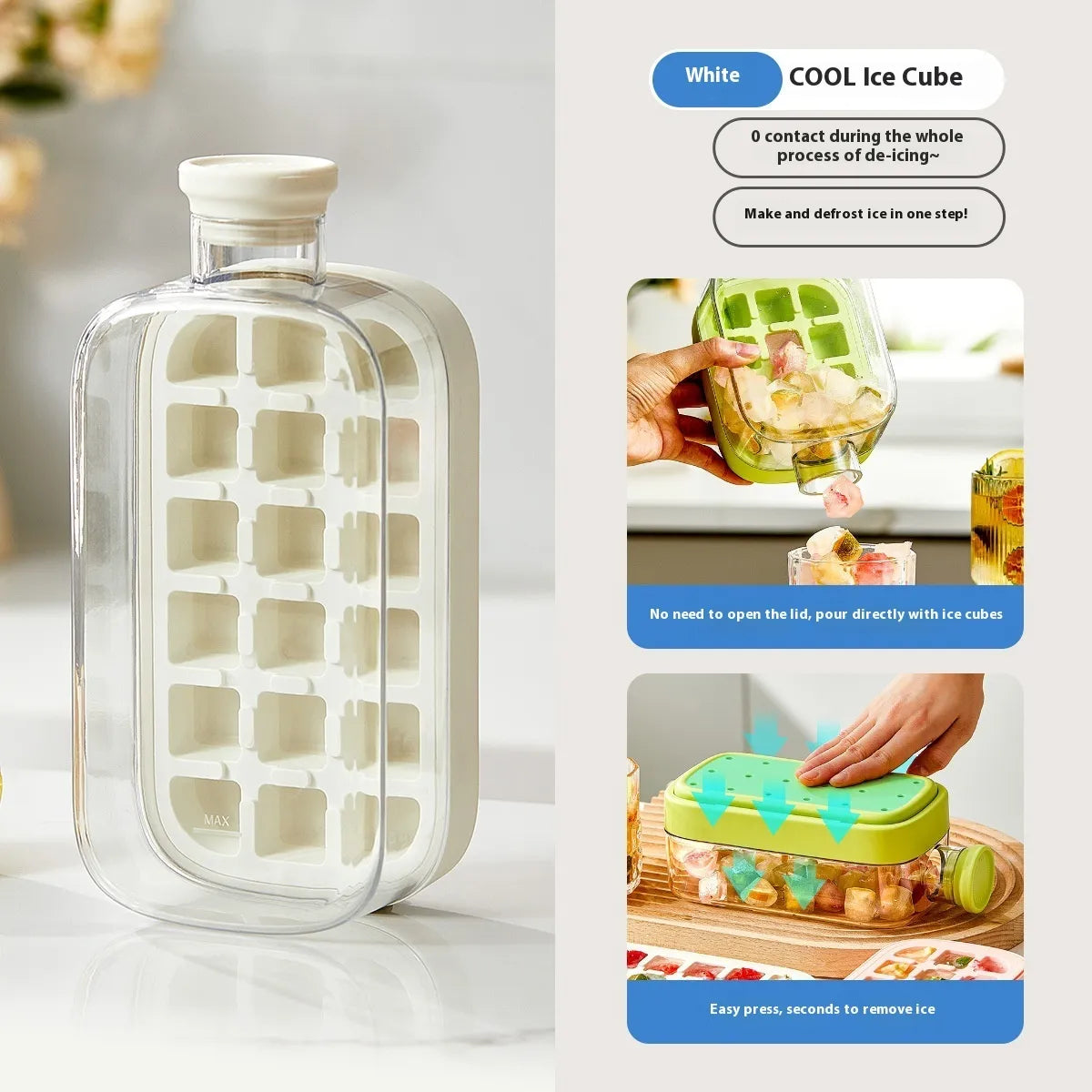 Portable One-Click Molding Cooling Cup